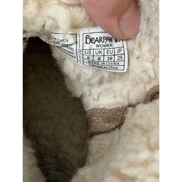 Bearpaw Lucy Women's Wedge Boots Hickory Size 8 - Picture 5 of 15